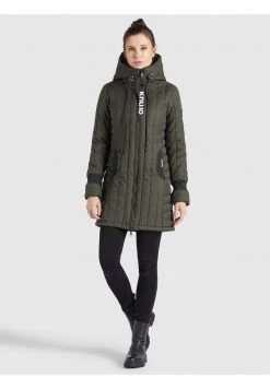 Khujo JERRY PRIME5 STRUCTURED Veste D'hiver Dunkeloliv Femme -Khujo Soldes 33fd9979ed774c4aa2f284cea0fc38ec