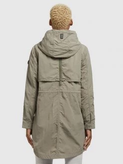 Khujo GAMES Parka Graugrün Femme -Khujo Soldes 342eaffa2c95446e8b78f0e24d0abd01