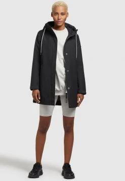 Khujo Femme ARTISA Parka Schwarz -Khujo Soldes 3543bbd7224a42ada8a2fc691658b115