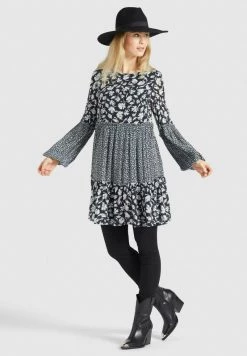 Khujo Femme GRANATA Robe De Jour Schwarz Weiß 16 Khujo Femme GRANATA Robe De Jour Schwarz Weiß -Khujo Soldes 35b2c753add44e858c7690082b203aba