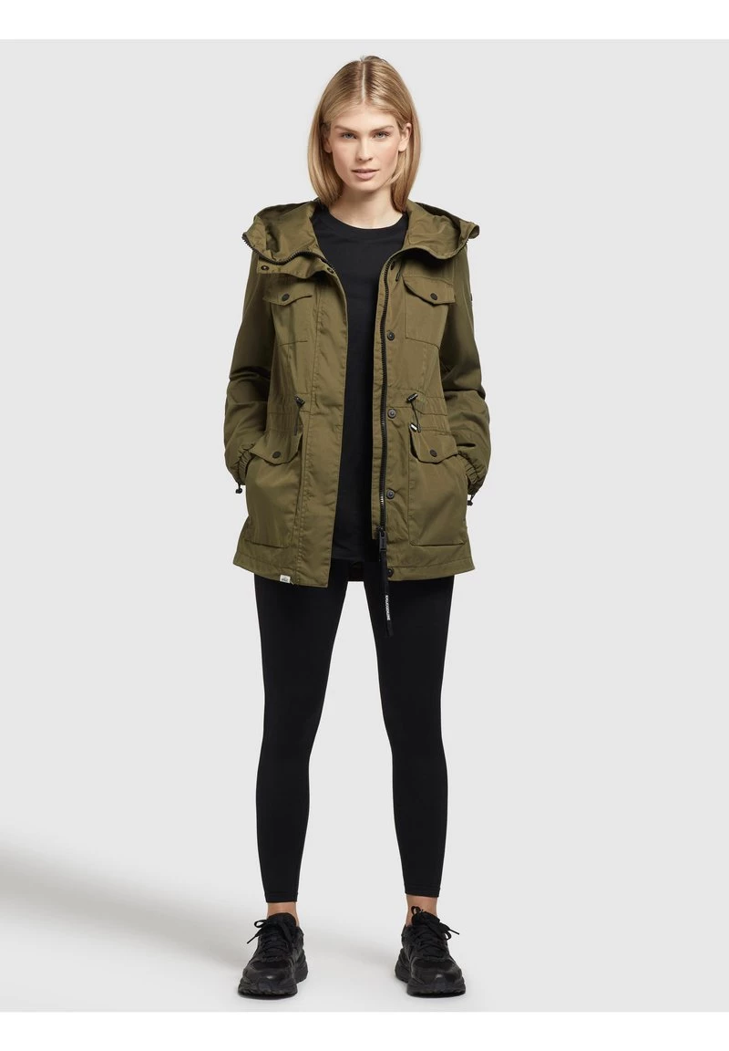 Khujo ELST Parka Dunkeloliv Femme 4 Khujo ELST Parka Dunkeloliv Femme – Image 2