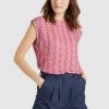 Khujo Femme MALVINA Blouse Red 2 Khujo Femme MALVINA Blouse Red -Khujo Soldes 365cec6a77a54729a8b5c642d891c42c