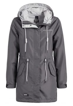 Khujo Femme EMURI Parka Grey -Khujo Soldes 366358cbab364e8fb37e76db46827157