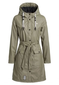 Khujo Femme GLENNA Veste Imperméable Graugrün 13 Khujo Femme GLENNA Veste Imperméable Graugrün -Khujo Soldes 36b147e713fe41f79241c51ee4b515b3