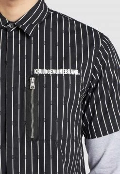 Khujo Homme SKELTON Chemise Black -Khujo Soldes 37ab253ca39d4f3aa16c0af84e16ebe1