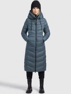 Khujo INGRAM SHINE Veste D'hiver Blaugrau Femme
