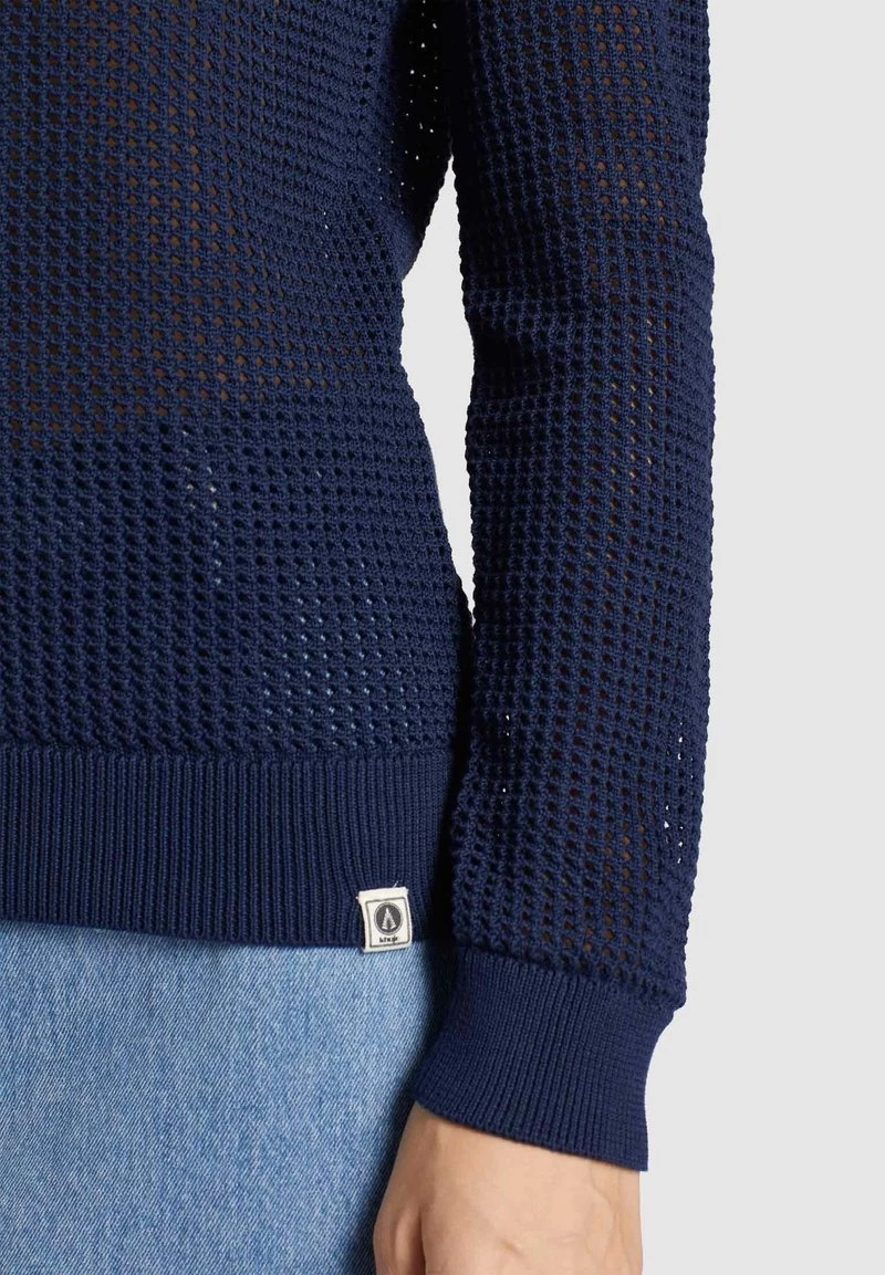 Khujo COSIMA Pullover Dark Blue Femme 8 Khujo COSIMA Pullover Dark Blue Femme – Image 6