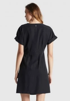 Khujo Femme KLEID PUMA Robe De Jour Schwarz -Khujo Soldes 3a1a6555027f45a4b39afab2763ab460