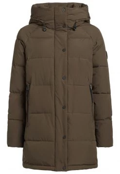 Khujo DORASI Veste D'hiver Khaki Femme -Khujo Soldes 3a456f0d5439469fb12fbcda15029cb5