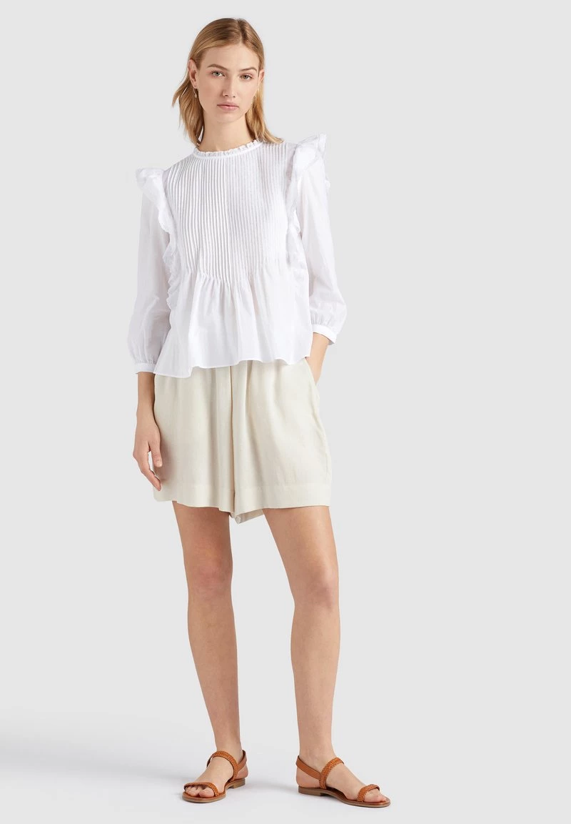 Khujo Femme HALIA Blouse Weiß 4 Khujo Femme HALIA Blouse Weiß – Image 2