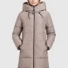 Khujo Femme JILIAS Veste D'hiver Toffee -Khujo Soldes 3b03966e89c942e88cdc0de15281867d