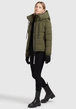 Khujo Femme LILENA Veste D'hiver Dunkeloliv -Khujo Soldes 3bbb57c275d143d487ebbfc974d6fceb