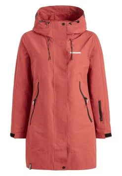 Khujo Femme ZULETIA Parka Rot -Khujo Soldes 3bf791986eef4e0b91e33e927b712ce6
