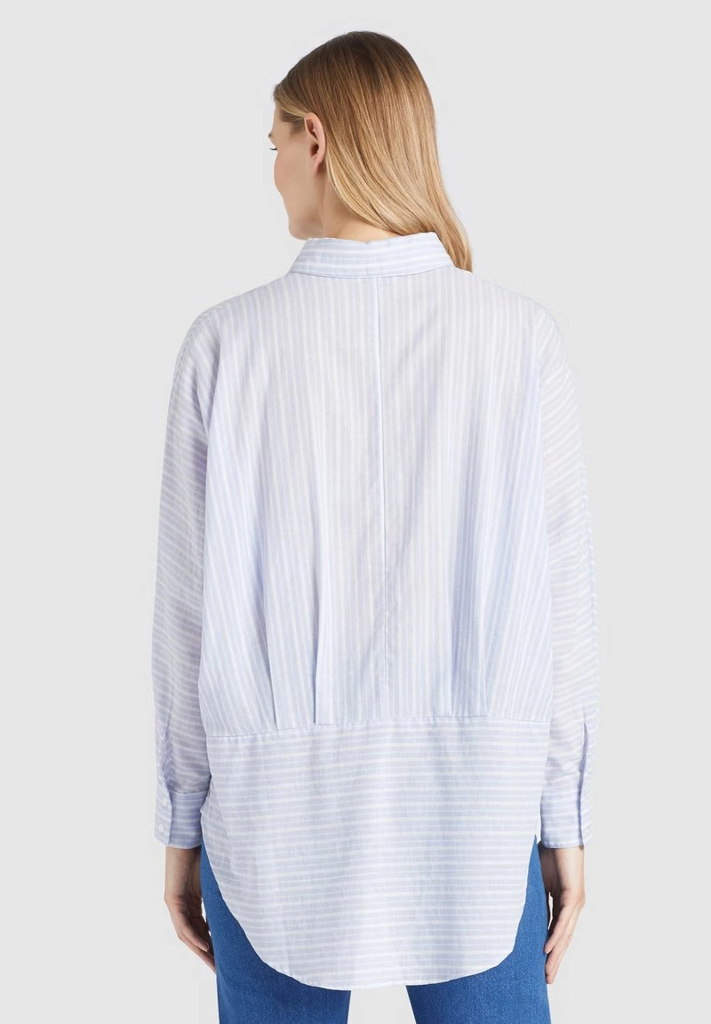 Khujo HINDE Chemisier Blue/white Femme 5 Khujo HINDE Chemisier Blue/white Femme – Image 3