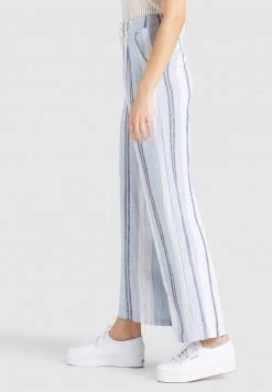 Khujo Femme MAHSALA Pantalon Classique Blue -Khujo Soldes 3c7843fb4cd248cbb0fd244a973d0f87