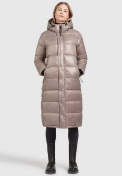 Khujo Femme CORINNA SHINY Veste D'hiver Taupe Glänzend 12 Khujo Femme CORINNA SHINY Veste D'hiver Taupe Glänzend -Khujo Soldes 3cc6a76a7f134c16b50b41f809fa4e1e