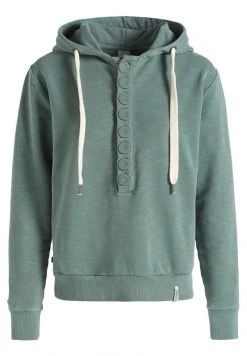 Khujo KEIKI Sweat à Capuche Aqua Gewaschen Femme -Khujo Soldes 3cd20568505b498cb6417e7c32eb38d3