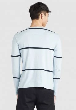 Khujo Homme LUCIAN T Shirt à Manches Longues Light Blue -Khujo Soldes 3d227530a0c0460ab8e888f71df16e7d