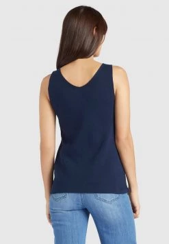 Khujo MACY Débardeur Dark Blue Femme -Khujo Soldes 3d76e98265284fa0b58b558110998532