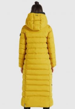 Khujo DIWANA MATT Veste D'hiver Gelb Femme -Khujo Soldes 3f0feb33f04d4aa38b725604706ea73c