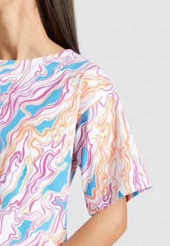 Khujo SUTTON T Shirt Imprimé Mehrfarbig Gemustert Femme -Khujo Soldes 3fd59d8a2e464cff89686cd7ffcc0f60