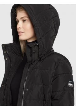 Khujo DELINAS2 Veste D'hiver Schwarz Femme -Khujo Soldes 3ffd9bd84f8a48c29ec5f4c2f3c01695