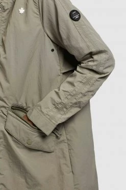 Khujo GAMES Parka Graugrün Femme -Khujo Soldes 41a69a32d9f149ae9a8275be6cca32da