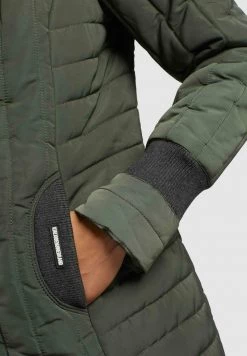 Khujo JERRY PRIME5 LIGHT Veste D'hiver Dunkelgrün Femme -Khujo Soldes 41c8be98041c49738c253ce950aaa8a8