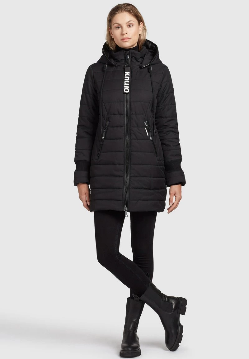 Khujo Femme SHINE2 STRUCTURED Veste D'hiver Schwarz 4 Khujo Femme SHINE2 STRUCTURED Veste D'hiver Schwarz – Image 2