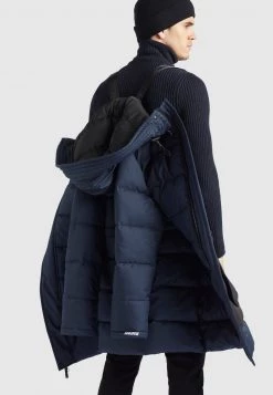 Khujo TAWAI Veste D'hiver Dunkelblau Homme -Khujo Soldes 433c61b568394a5f91b36651470f73e0