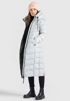 Khujo Femme INGRAM SHINE Veste D'hiver Hellgrau -Khujo Soldes 4357e1c073554a9e9b45ebfb4ad920ad