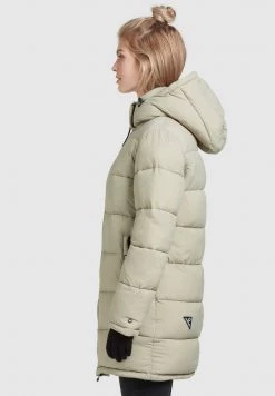 Khujo WENCKE MATT Veste D'hiver Blassgrün Femme -Khujo Soldes 43aa0c753e0b44f4ae38f7449d5367b3