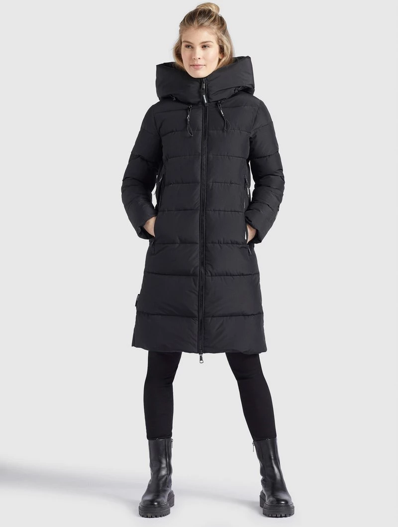 Khujo JILIAS Veste D'hiver Schwarz Femme 3 Khujo JILIAS Veste D'hiver Schwarz Femme