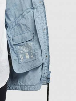 Khujo Femme GAMES Parka Hellblau -Khujo Soldes 44101b63870748eca213bb8cce4e363e