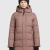 Khujo Femme WENCKE MATT Veste D'hiver Altrosa -Khujo Soldes 449affee835f4a38ada4269a95ac14ae