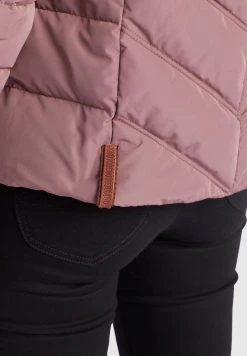 Khujo EIJA Veste D'hiver Beige Rosa Femme -Khujo Soldes 44e168445d3c4801b64791994da415f5