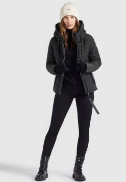 Khujo Femme SYBILLE LIGHT Veste D'hiver Dunkelgrau 11 Khujo Femme SYBILLE LIGHT Veste D'hiver Dunkelgrau -Khujo Soldes 457b6a7ccff244cd8bcc7530b7b3dc52