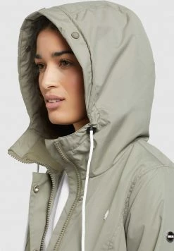 Khujo Femme LAUREN Trench Graugrün -Khujo Soldes 4711a6de10704e8580ef7b2877729b78