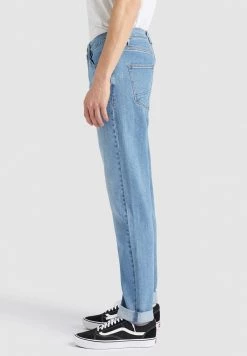 Khujo MANFRED Jean Droit Light Indigo Homme -Khujo Soldes 484689e1eae8458c951d560602a5efe1