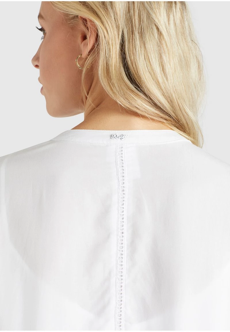 Khujo Femme CREPES Robe De Jour Weiß 8 Khujo Femme CREPES Robe De Jour Weiß â€“ Image 6