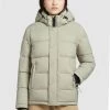 Khujo GERDA MATT Veste D'hiver Blassgrün Femme -Khujo Soldes 4a435d6edb914282a78d7b71604a98a1