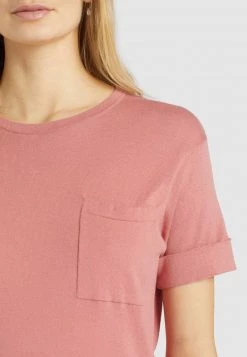 Khujo Femme ALLMUT T Shirt Basique Pink -Khujo Soldes 4aa5d94e2c2d4ca7b8c056b4c3bdb59b