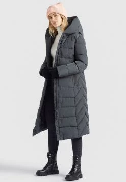 Khujo Femme SILKE Veste D'hiver Grau -Khujo Soldes 4b27ce479a8049c5ba17b34db4e4ff25