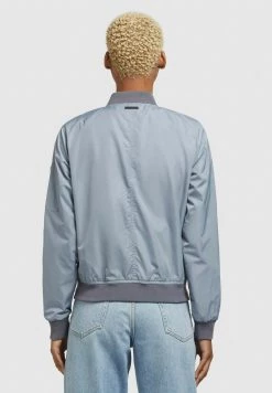 Khujo STENCE Blouson Bomber Blaugrau Hell Femme 12 Khujo STENCE Blouson Bomber Blaugrau Hell Femme -Khujo Soldes 4bbed56fd6ca488e86c1f2d87376cd1b
