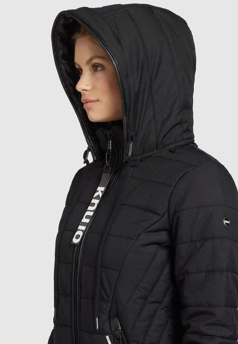 Khujo Femme SHINE2 STRUCTURED Veste D'hiver Schwarz 7 Khujo Femme SHINE2 STRUCTURED Veste D'hiver Schwarz – Image 5