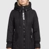 Khujo Femme JERRY PRIME5 STRUCTURED Veste D'hiver Schwarz