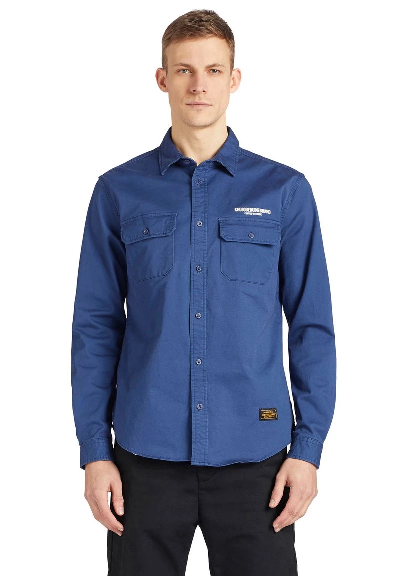 Khujo Homme ROGER Chemise Blue 3 Khujo Homme ROGER Chemise Blue