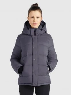 Khujo GERDA MATT Veste D'hiver Grau Femme