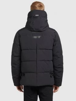 Khujo Homme BARAT Veste D'hiver Schwarz -Khujo Soldes 508555d8369d45c795221add6f35638a