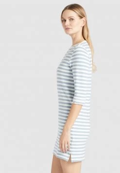 Khujo Femme ROYA Robe Pull Light Blue -Khujo Soldes 50de3bb9d54f4a6c94d47b0e759f895b